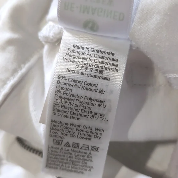 🔴SALE! J. Crew White High Rise Crop Flare Jean Size 27 Petite - Picture 12 of 16